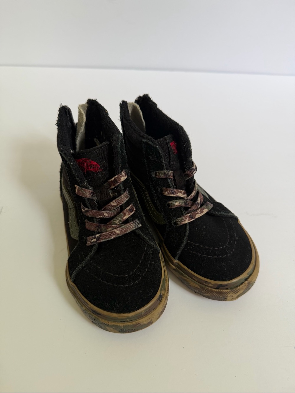 Vans Kids Sk8-Hi Black High-Top Sneakers